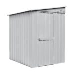 KOVINSKA VRTNA HIKA GLOBEL LEANTO 56 SREBRNA 145 X G172 X V204 CM